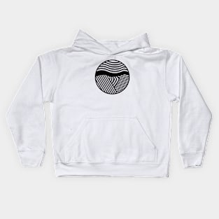 abastract doodle Kids Hoodie